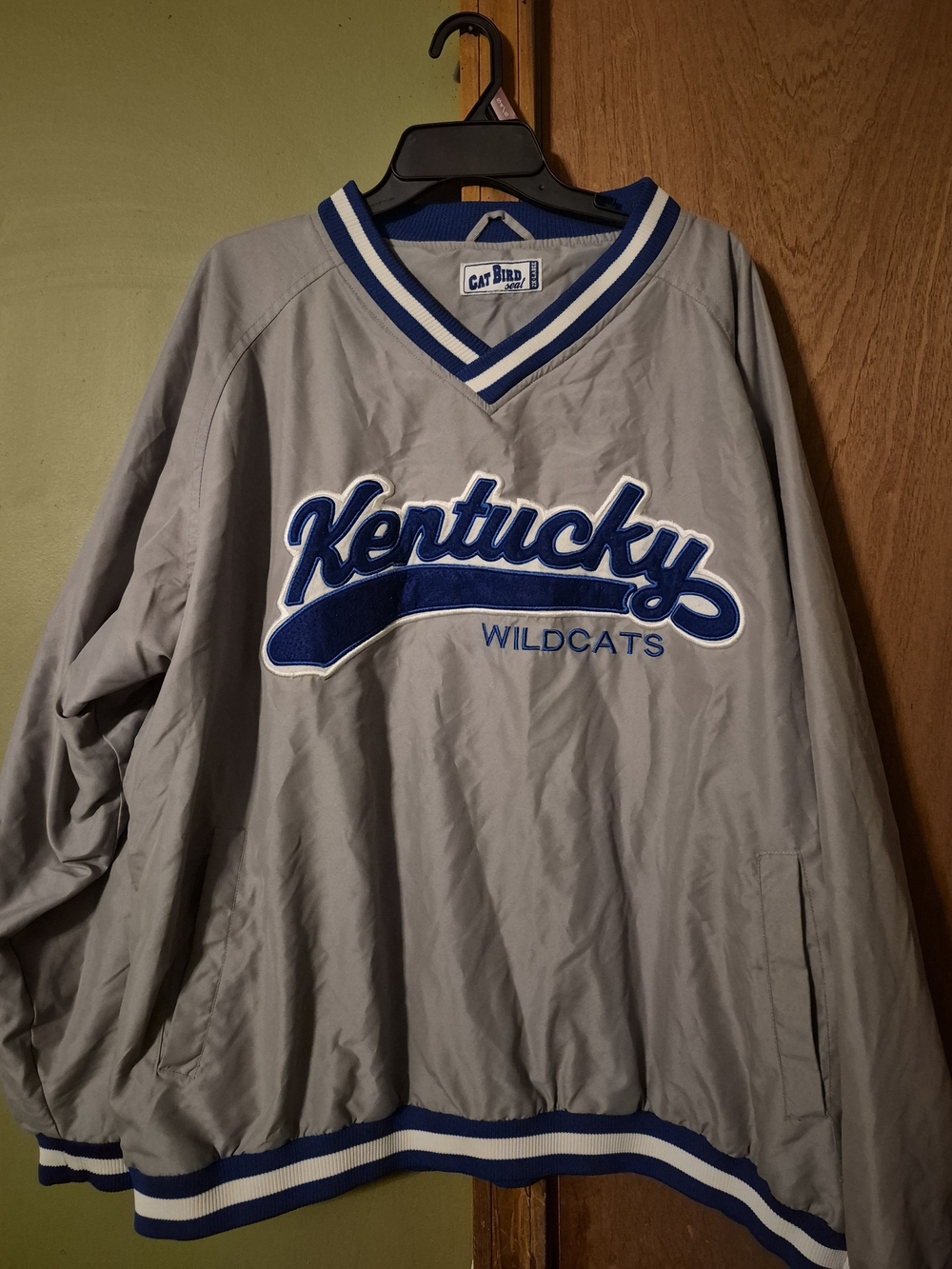 Cat Bird Kentucky Wildcats Pullover Gray 2XL